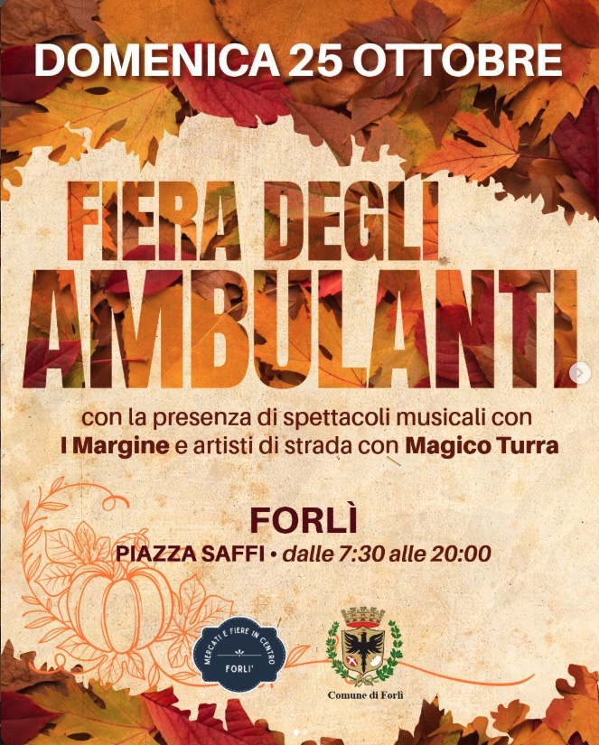 Fiera degli Ambulanti in piazza Saffi
