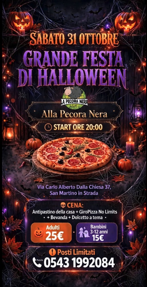 Halloween alla Pecora Nera