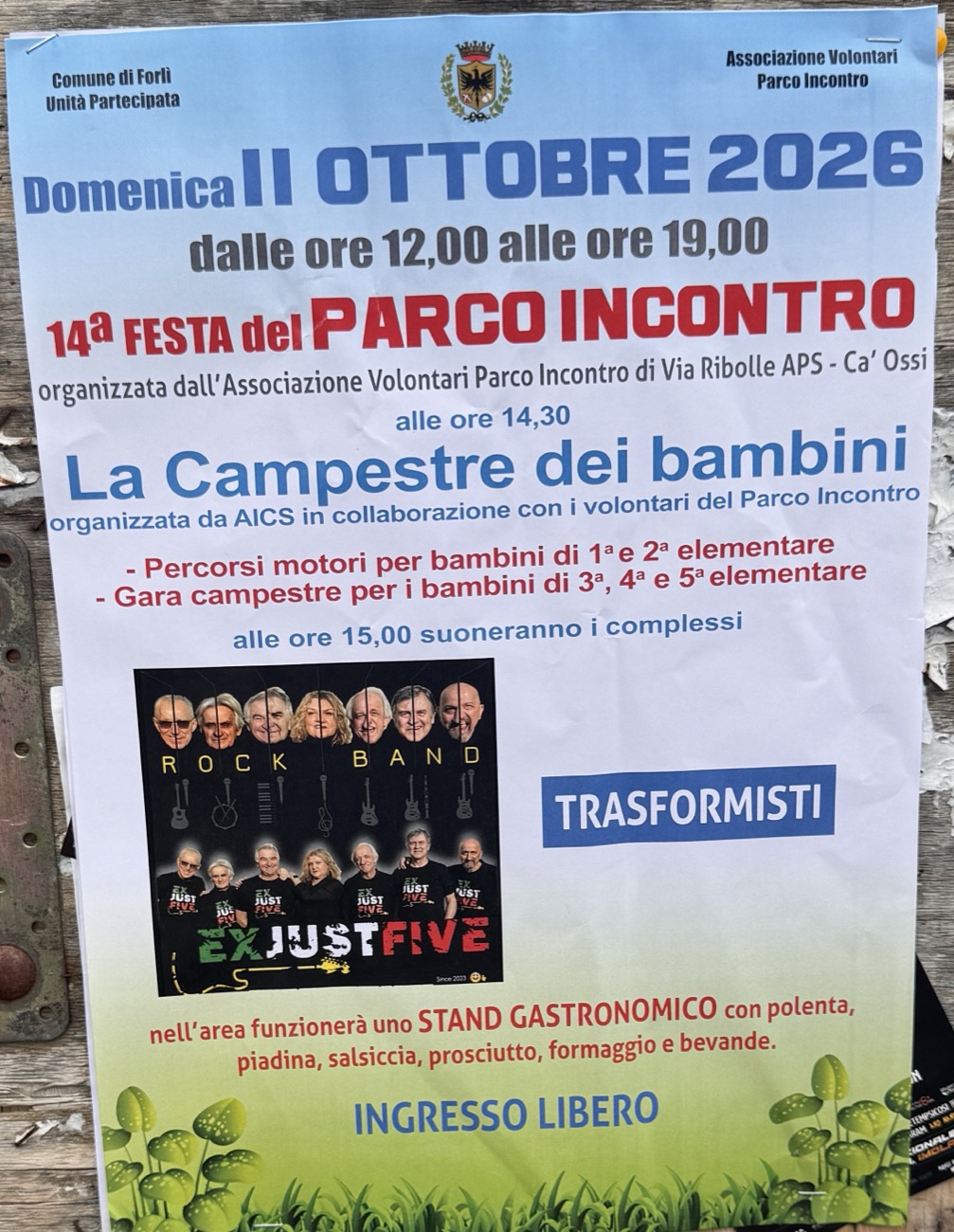 14ª Festa del Parco Incontro