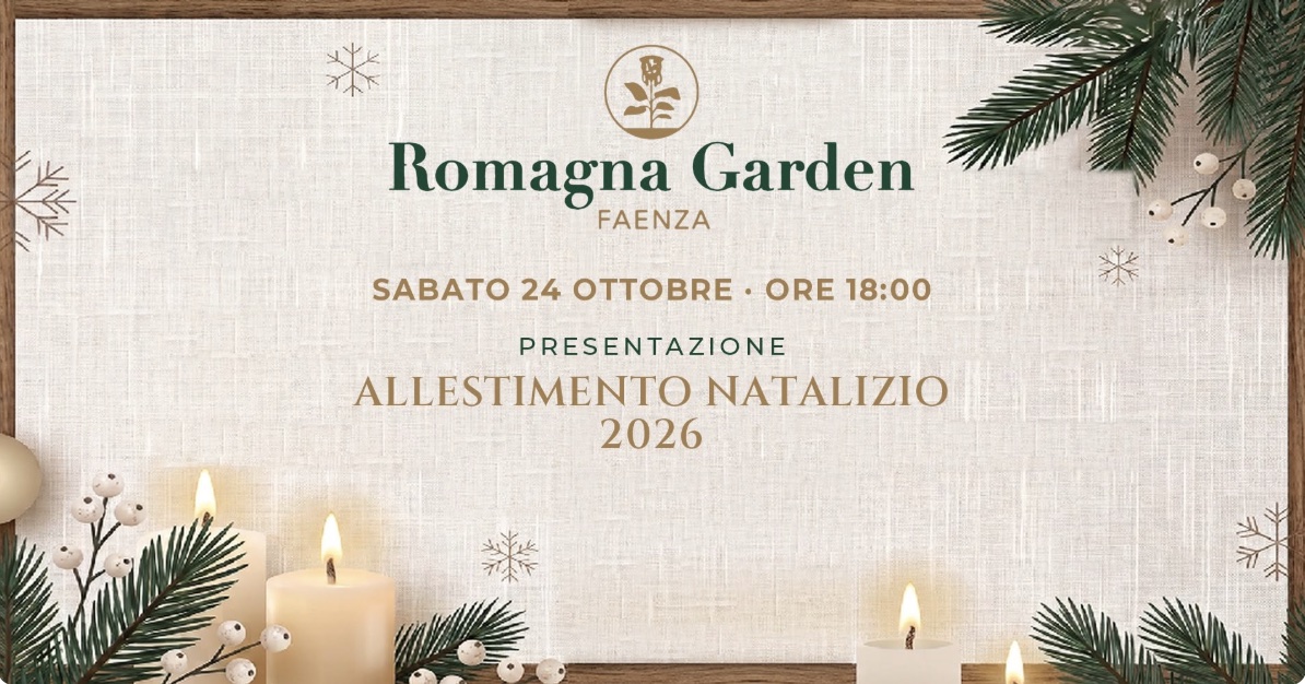 Natale 2026 da Romagna Garden: la presentazione