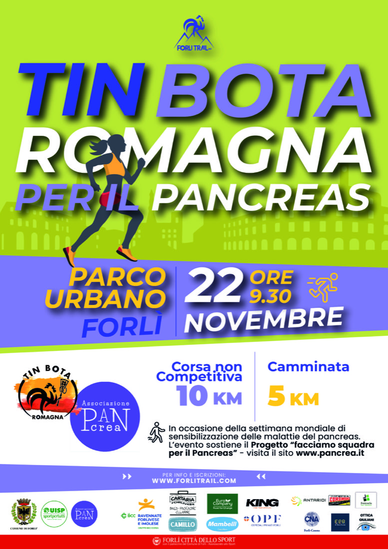Tin Bota Romagna per il Pancreas